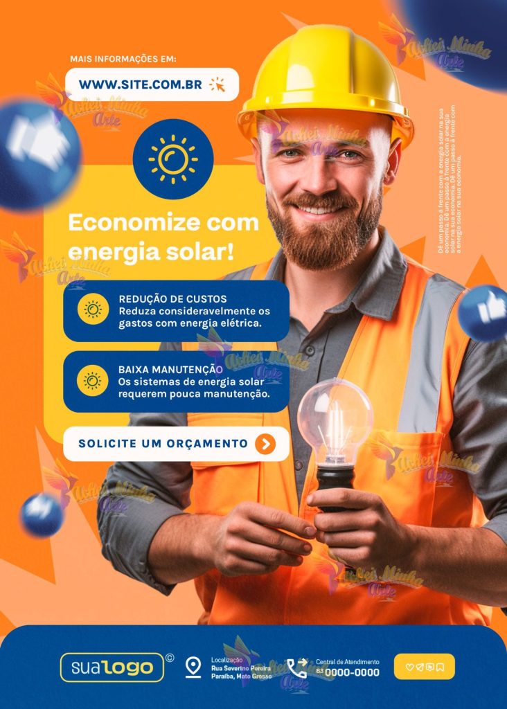 Flyer Economize Energia Solar