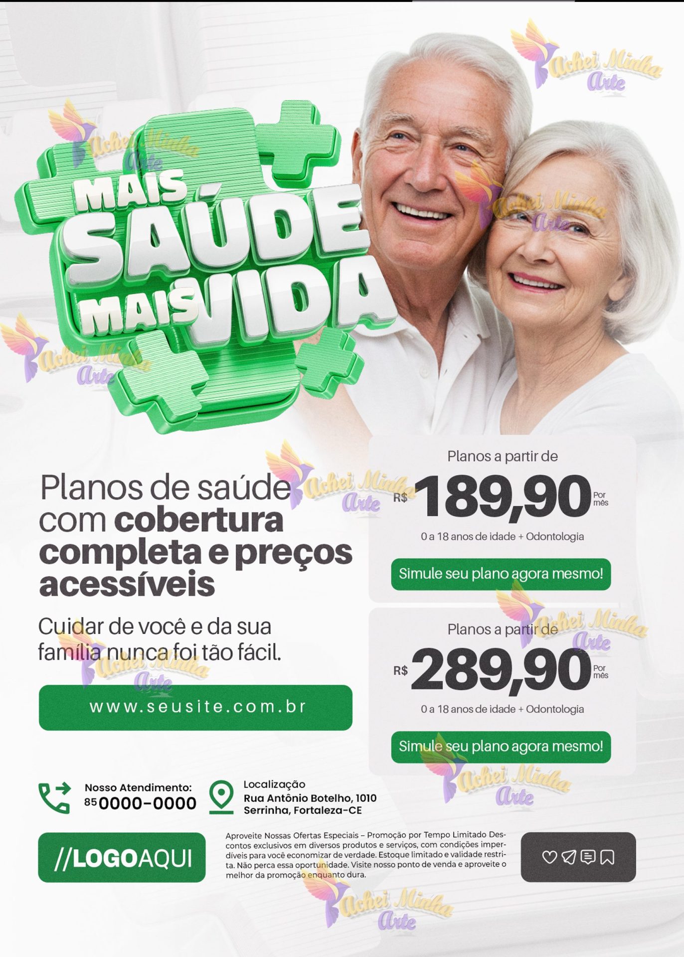 Flyer Mais Saúde Mais Vida