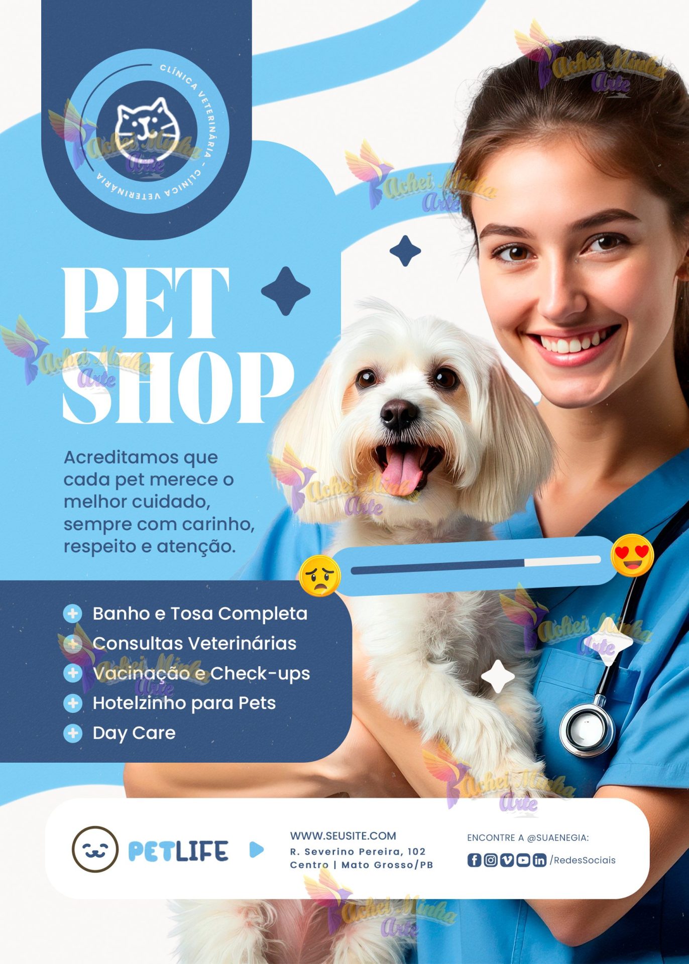 Flyer Petshop Life