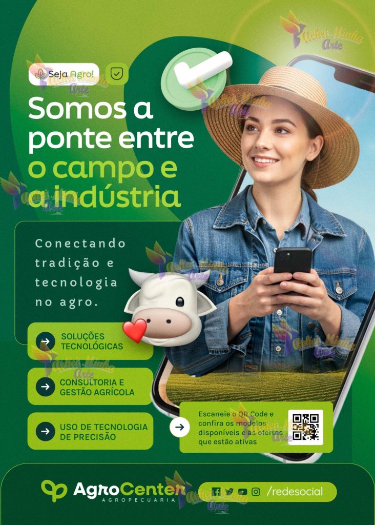 Flyer Somos a Ponte Agro