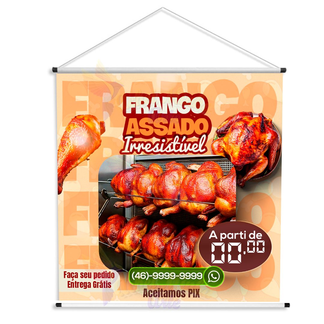 Banner Frango assado irresistível