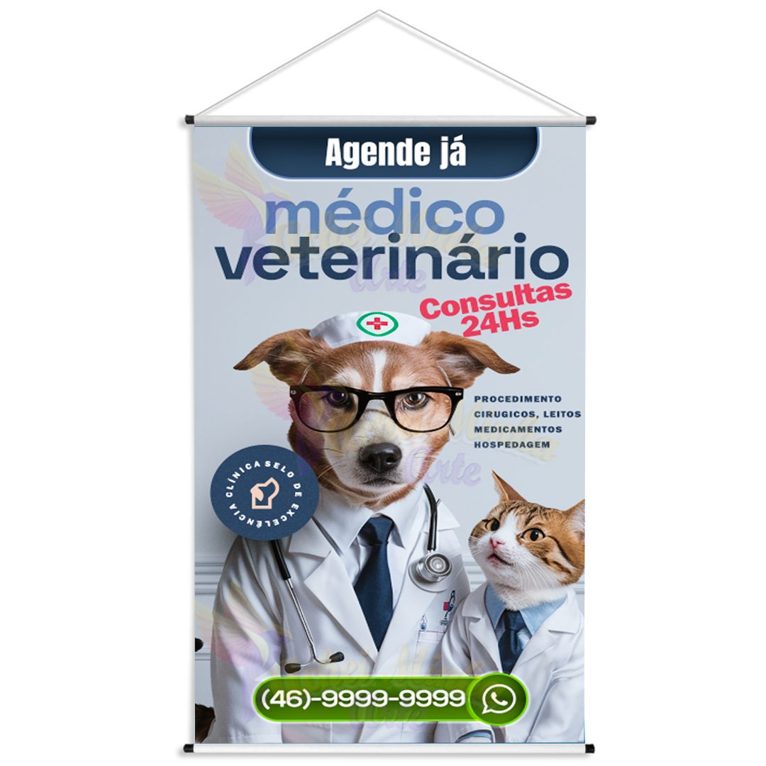 Banner medico Veterinário