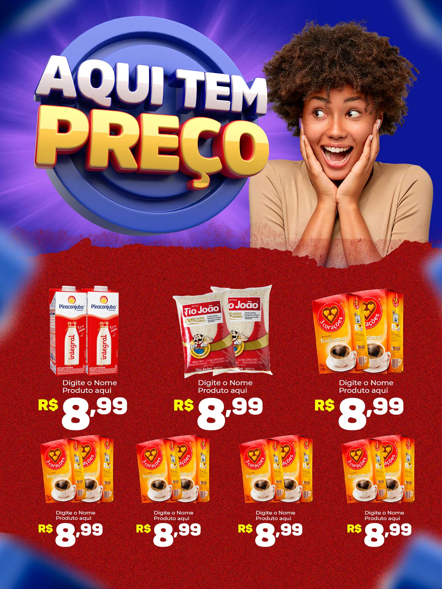 Encarte Mercado Aqui tem Preço