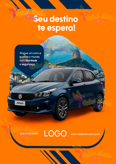 Flyer Locadora seu Destino te espera