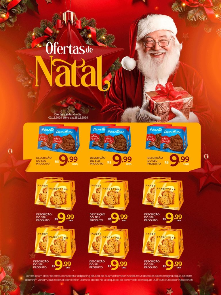 Encarte Estrela de natal