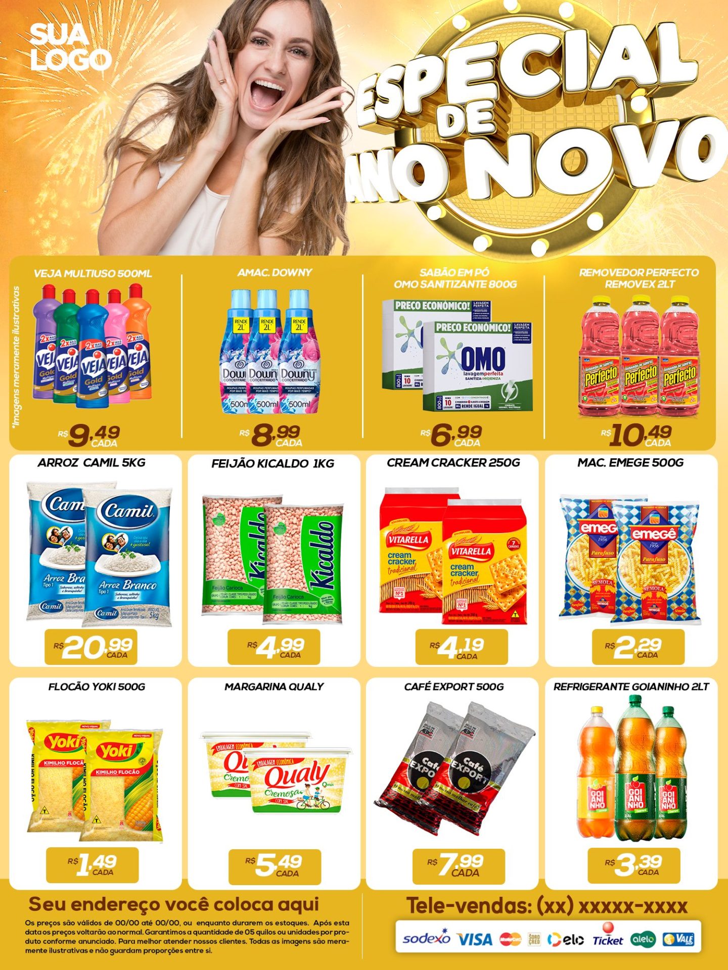 Encarte Chama o Especial de Ano Novo