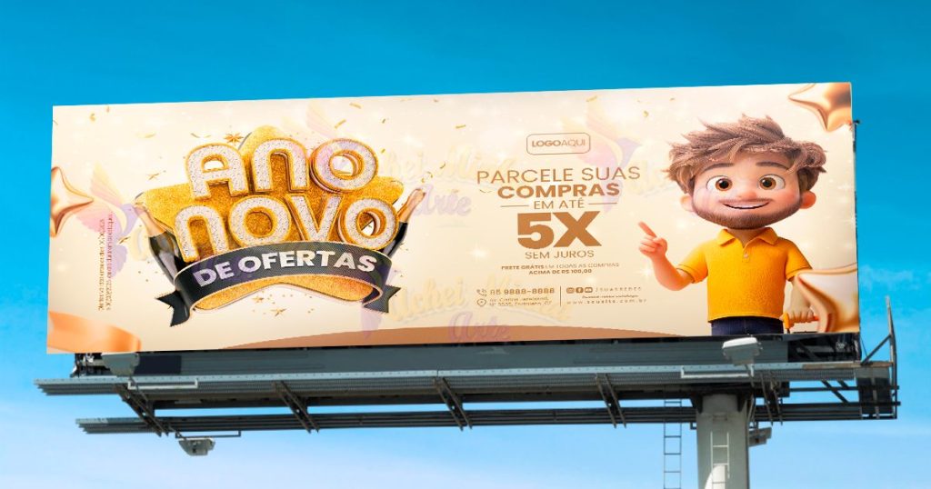 Outdoor Ano Novo de Anime