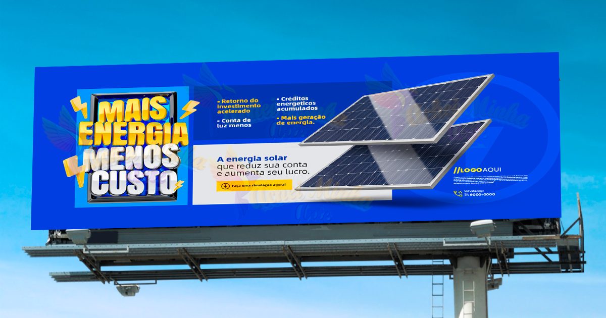 Outdoor Mais Energia Menos Custo