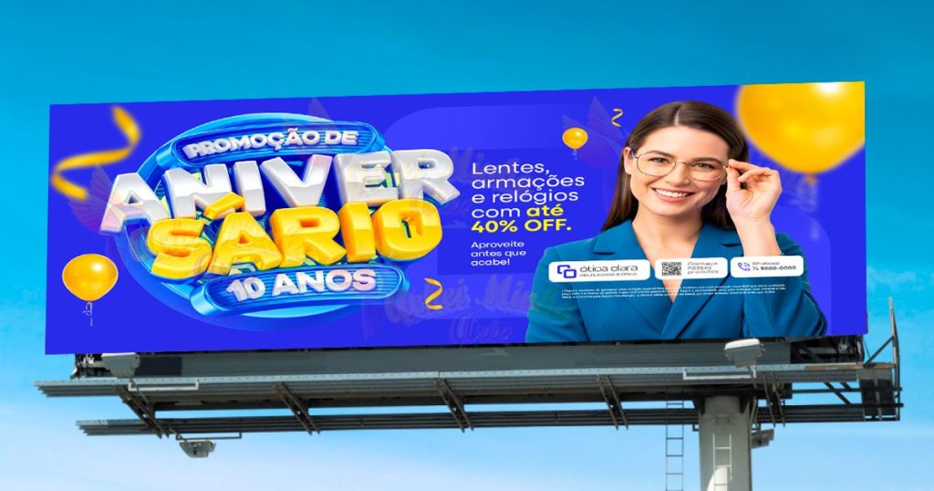 Outdoor Ótica Aniversario