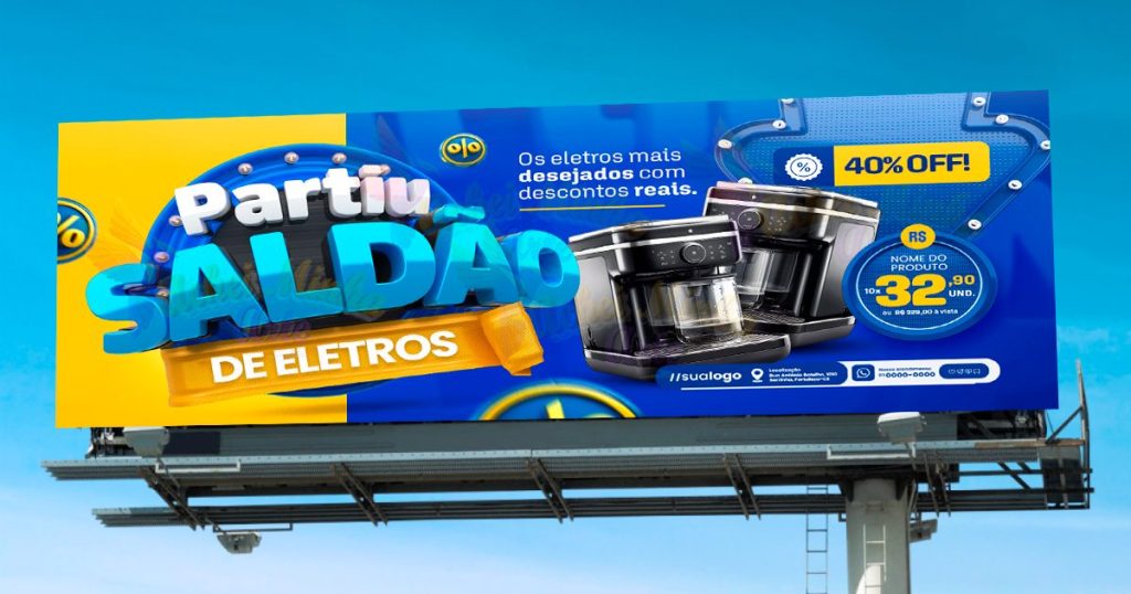 Outdoor Variados Varejo