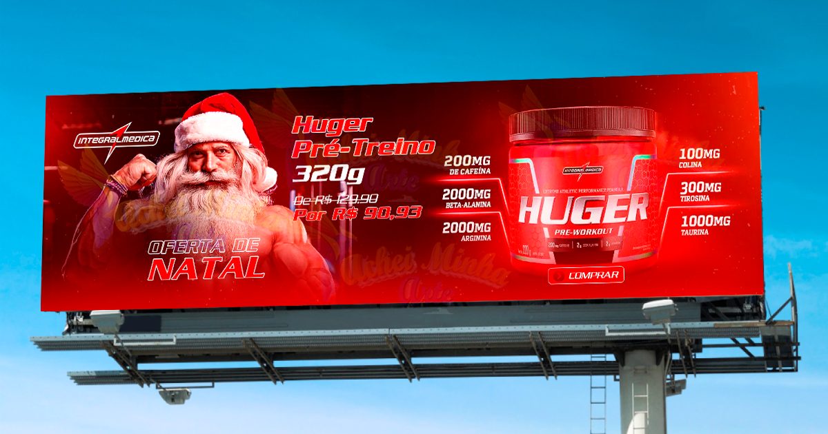 Outdoor Oferta de Natal Huger