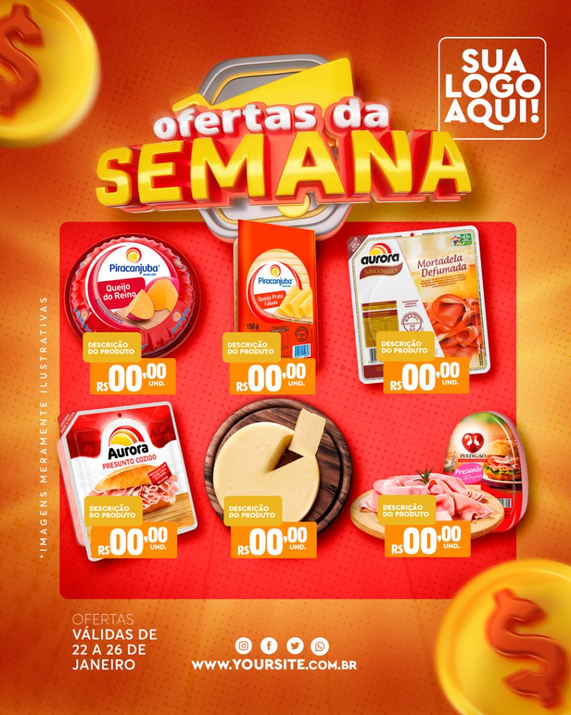 Encarte Oferta da Semana do Queijo
