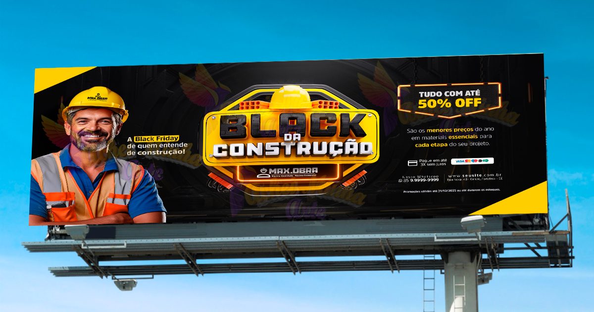 Outdoor Back Friday da Construção Max