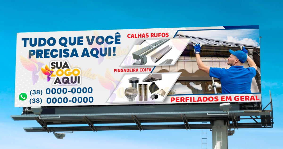 Outdoor Calhas Rufos Blue