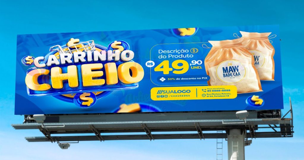 Outdoor Carrinho Cheio