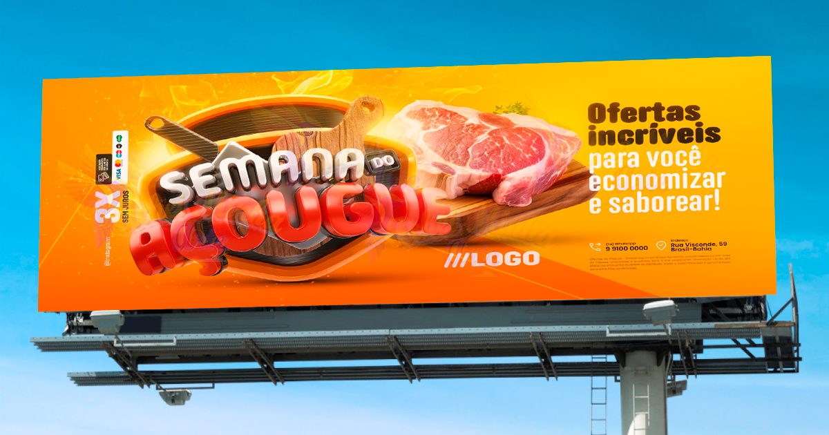 Outdoor semana do açougue