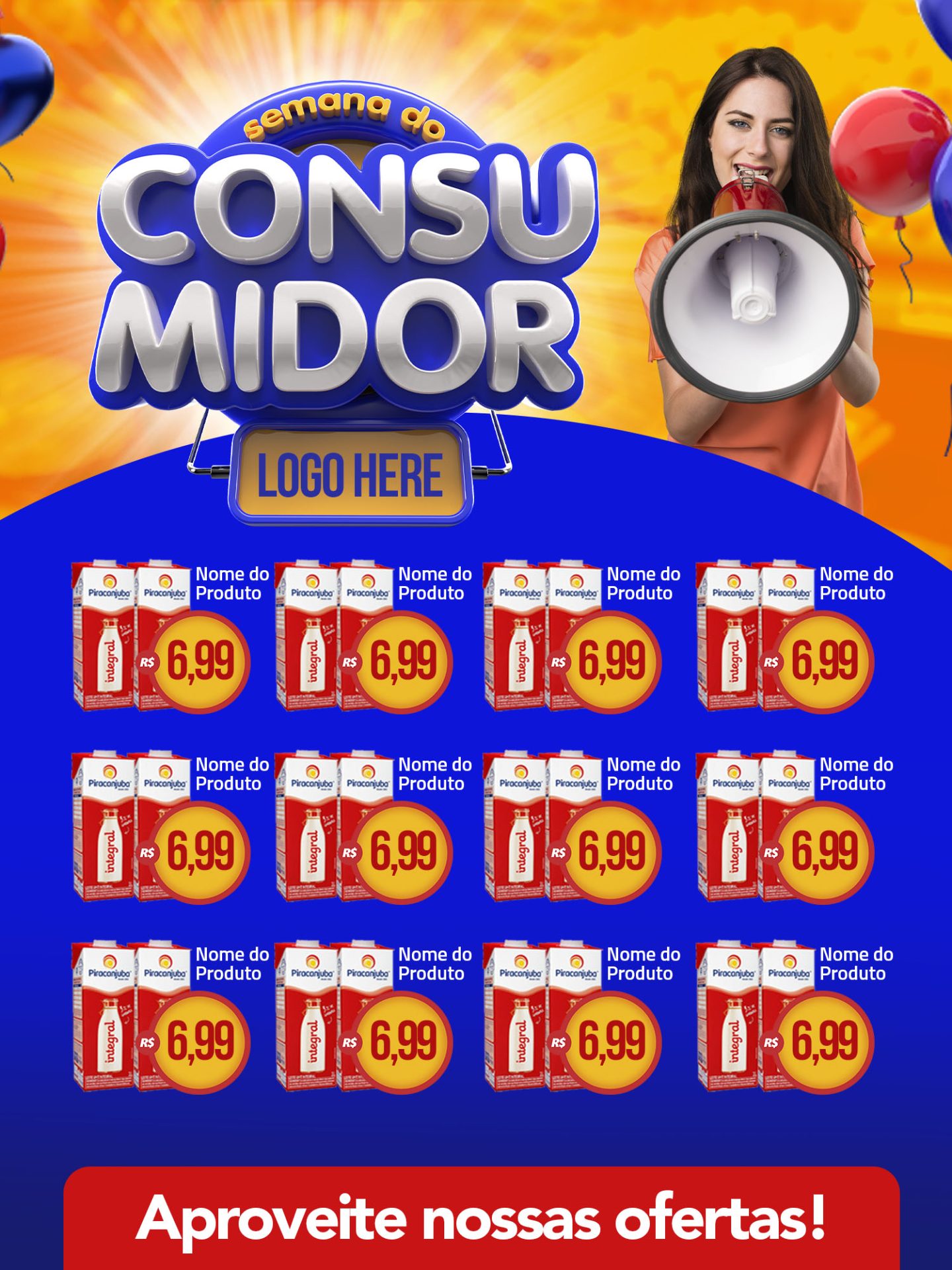 Encarte Consumidor megafone