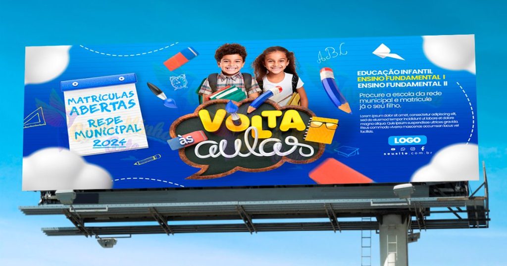 Outdoor Matriculas Volta as Aulas