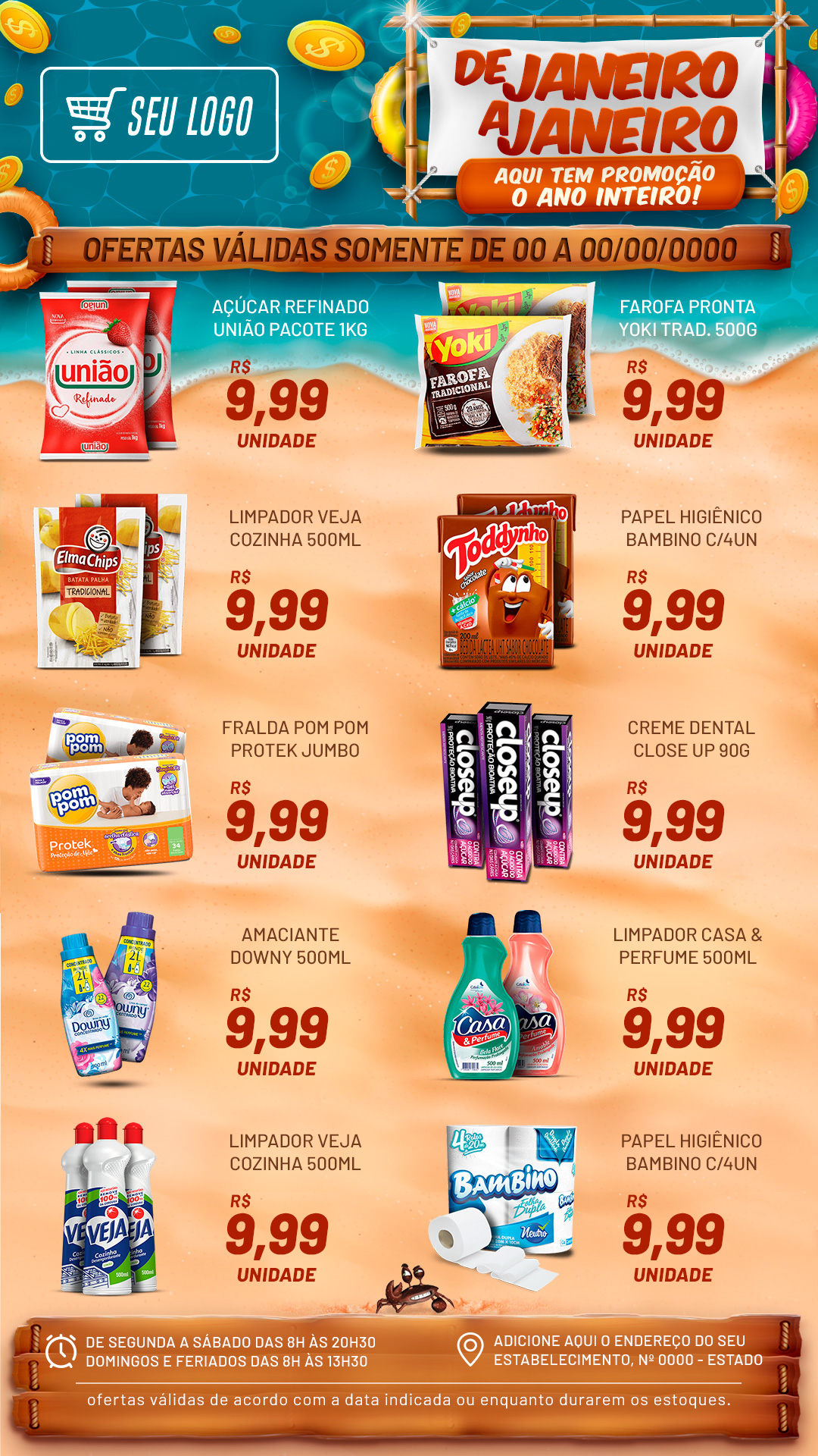 Encarte de Janeiro a janeiro