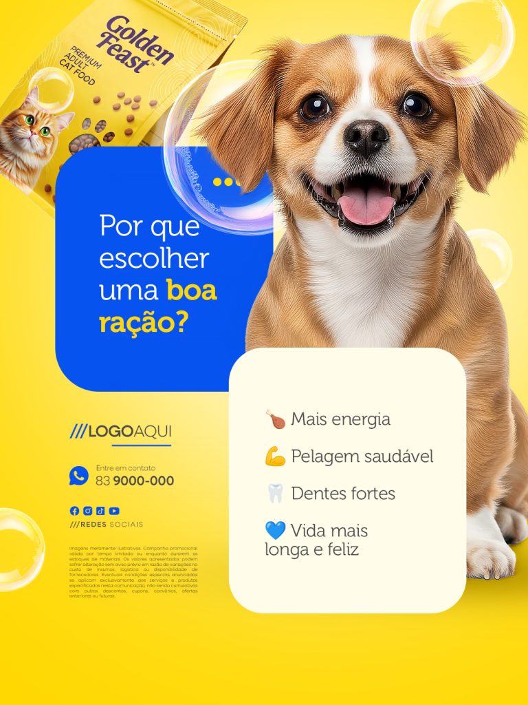 Flyer Petshop Uma boa ração