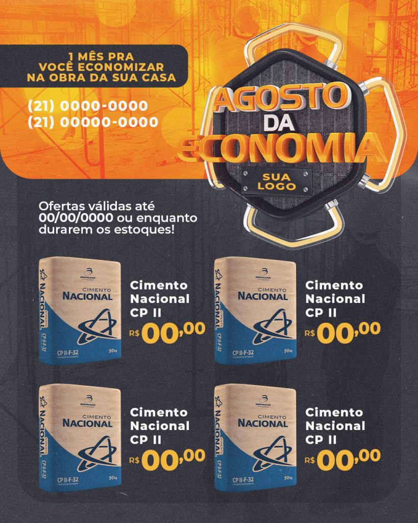 Encarte Agosto da Economia Cimento