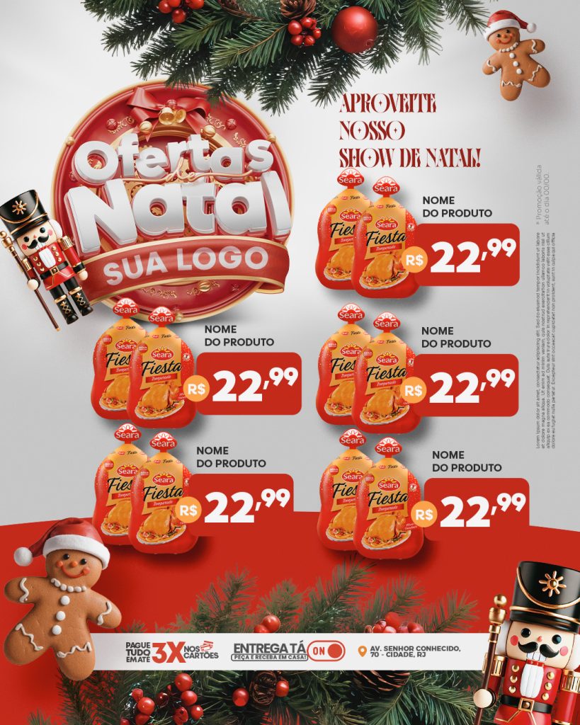 Encarte Bonequinhos de Natal