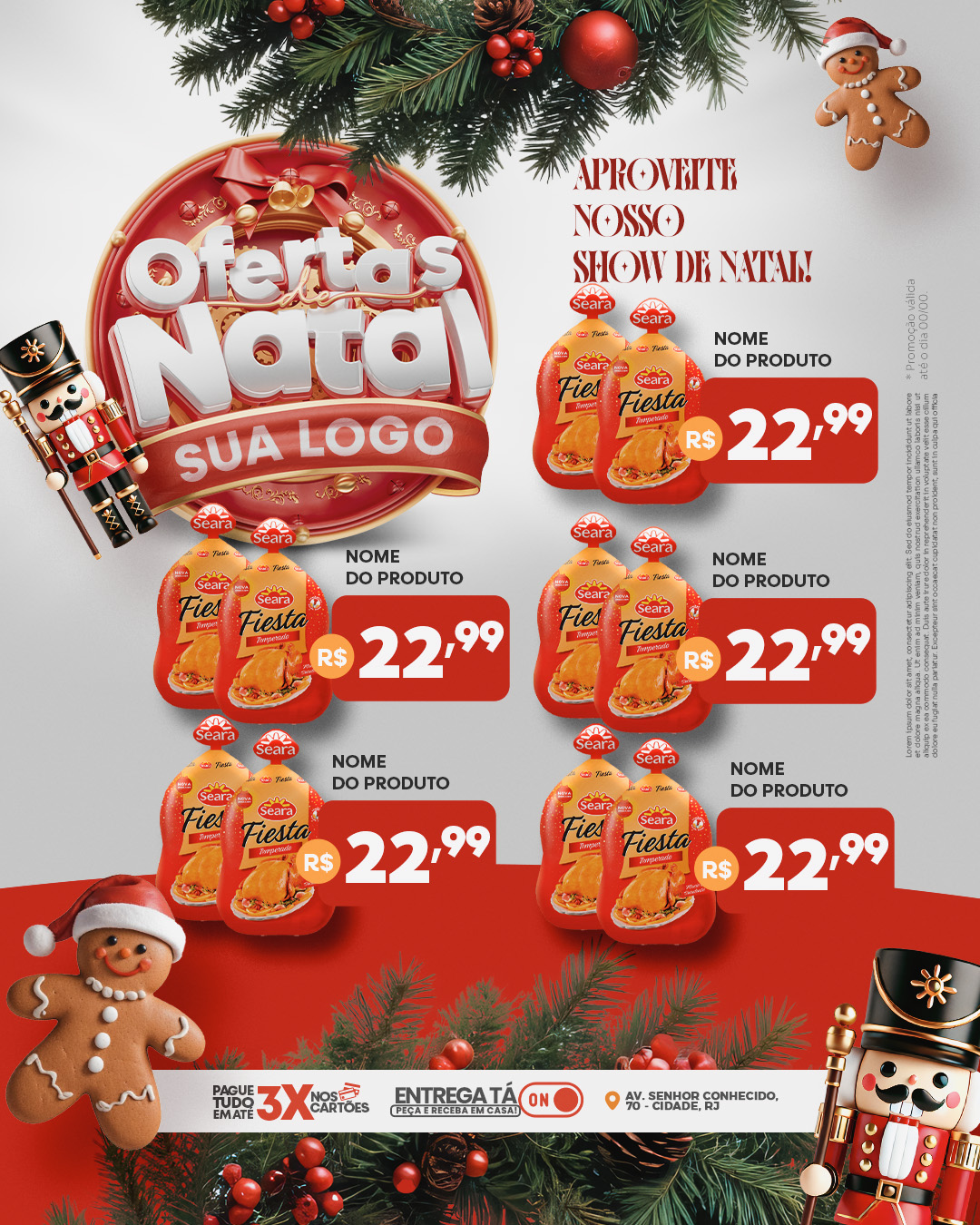 Encarte Bonequinhos de Natal