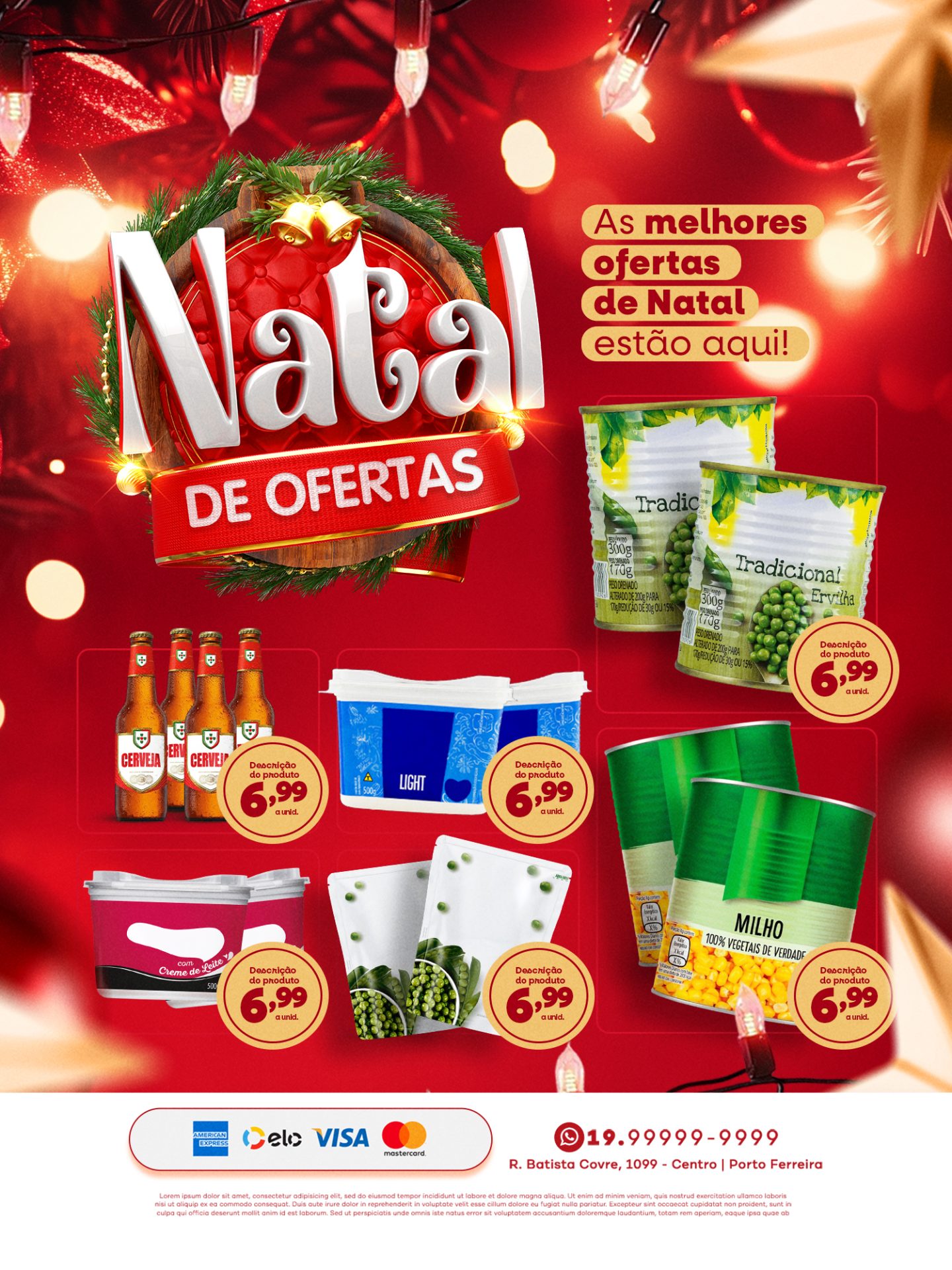 Encarte Natal Melhores ofertas estão aqui