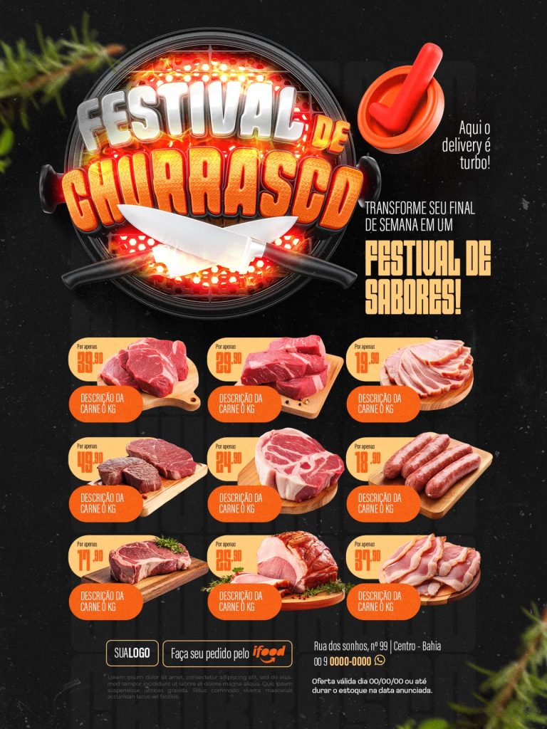 Encarte Festival do Churrasco