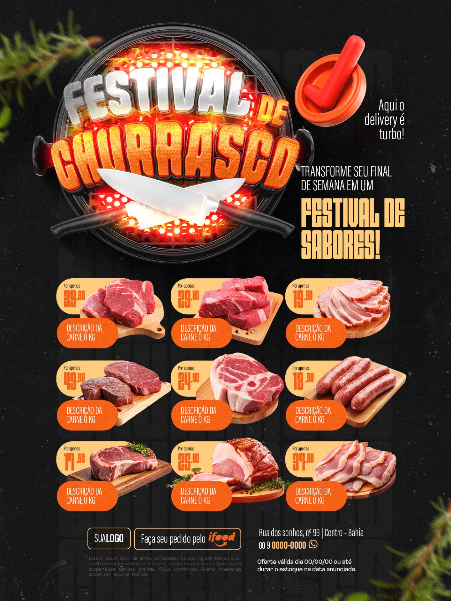 Encarte Festival do Churrasco