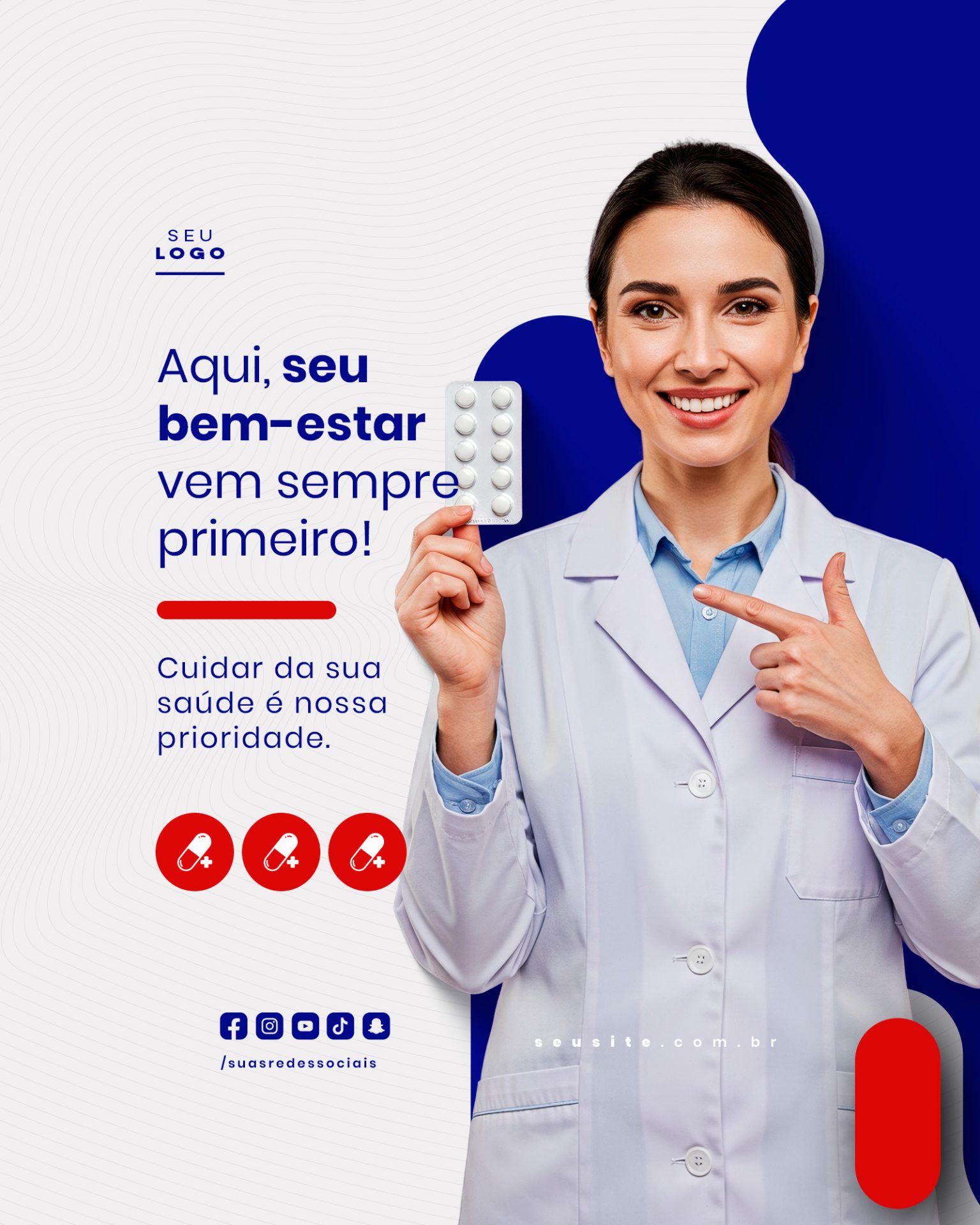 Flyer Farmácia Seu Bem Estar