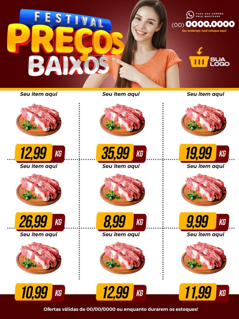 Encarte Festival Preço Açougue