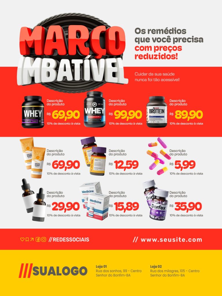 Encarte Março Imbatível Farmácia
