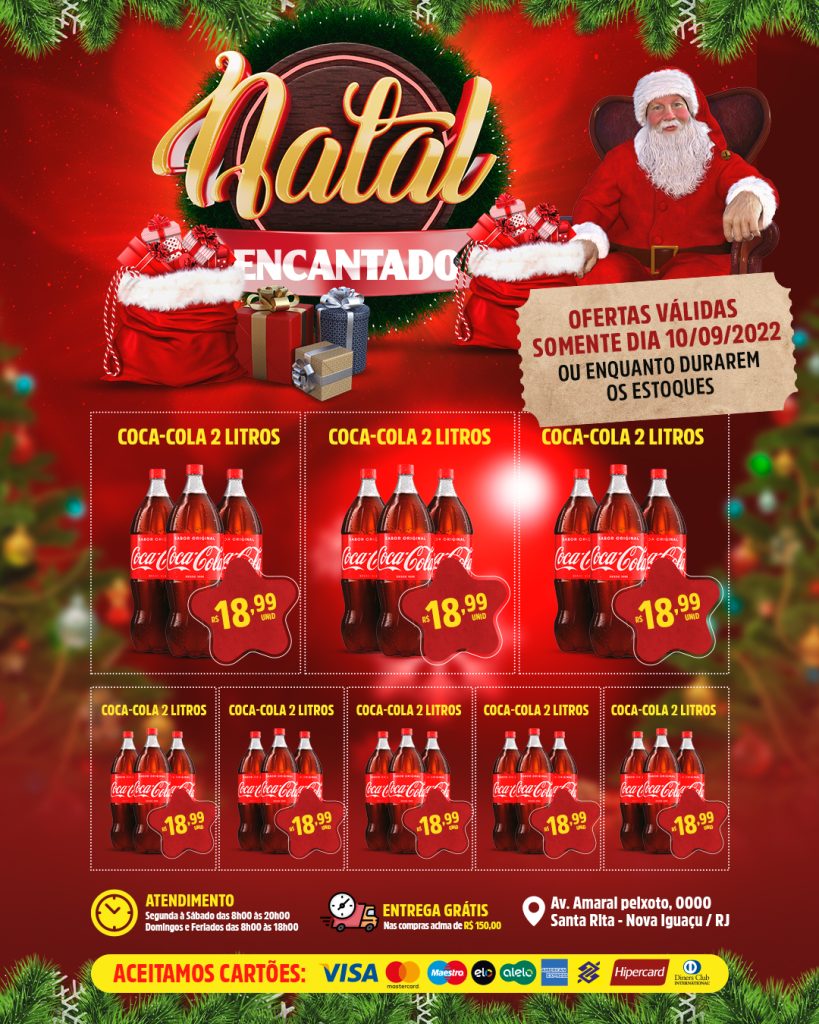 Encarte Natal Encantado presentes