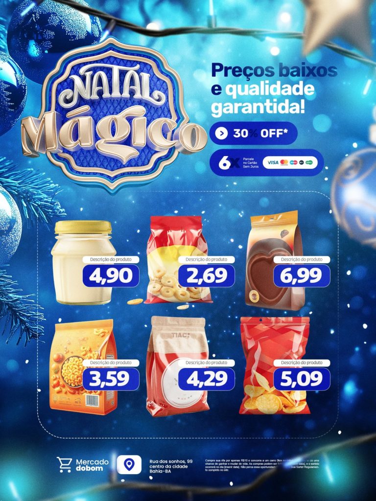 Encarte Natal Mágico
