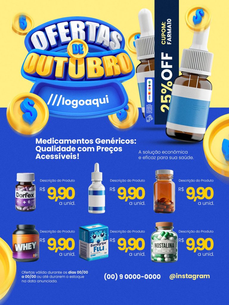 Encarte Oferta de Outubro Farmácia