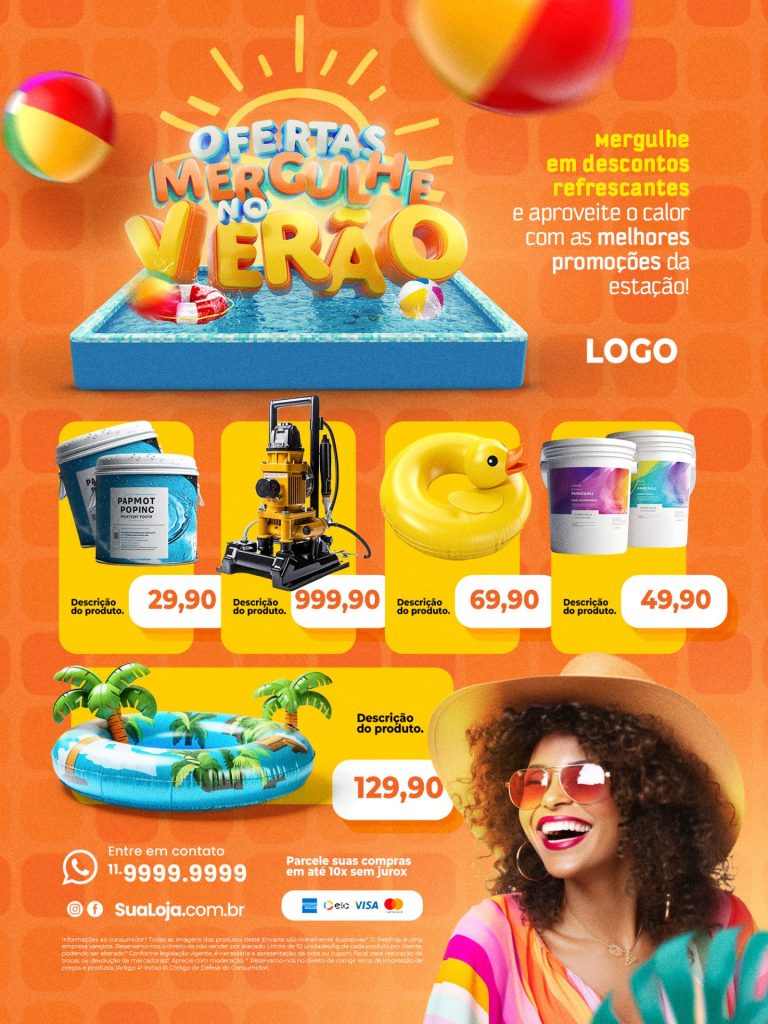 Encarte Mergulhe neste Verão