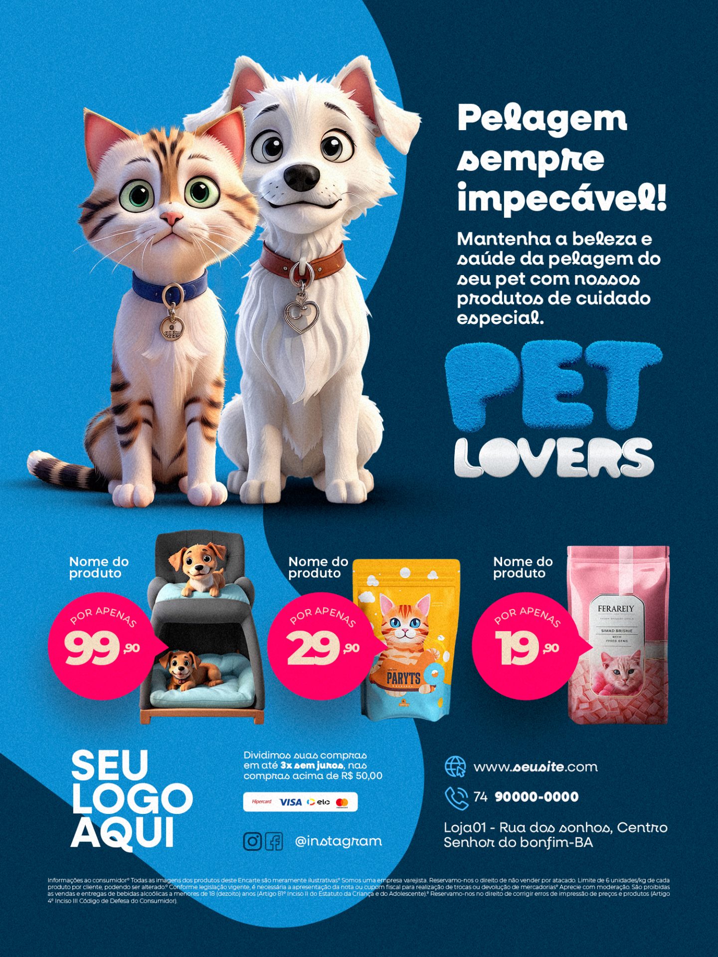 Encarte Pet Lovers