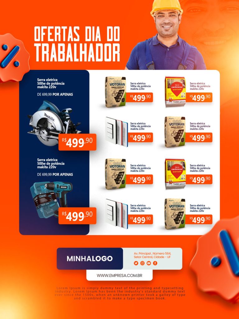 Encarte Ofertas do Trabalhador