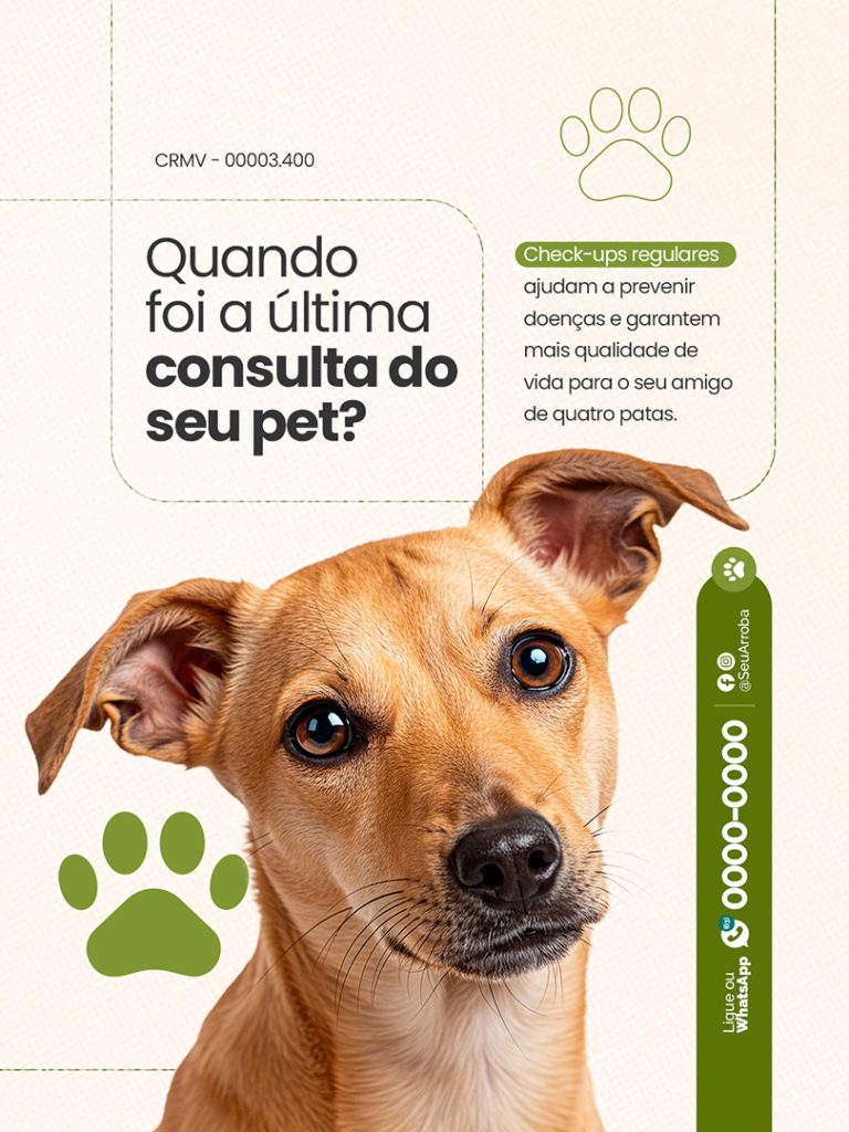Flyer petshop quando foi ultima consulta