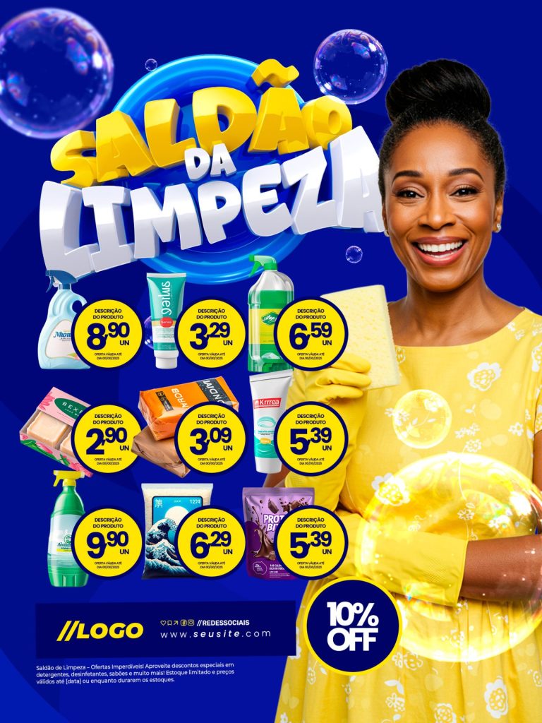 Encarte Saldão da Limpeza