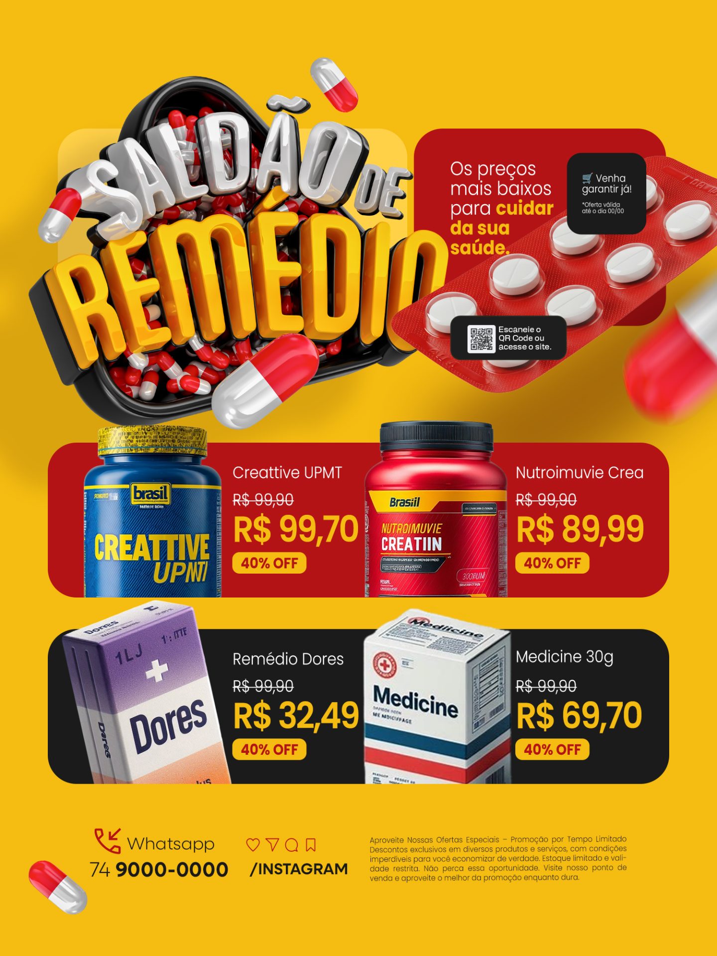 Encarte Saldão de Remédios Farmácia