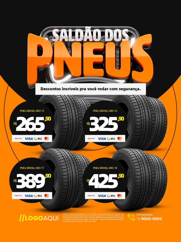 Encarte Saldão dos pneus