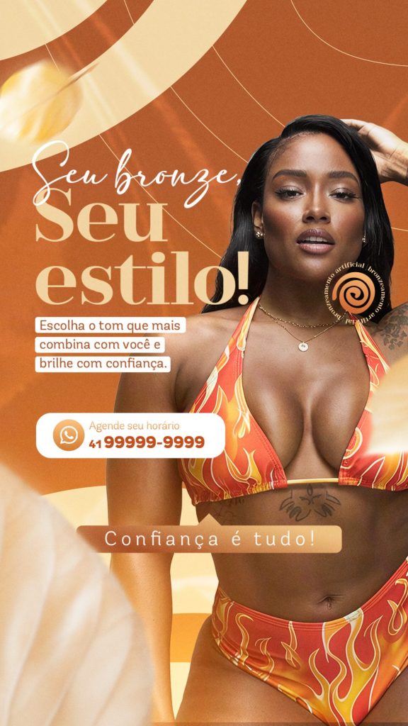 Flyer Bronze do Seu Estilo