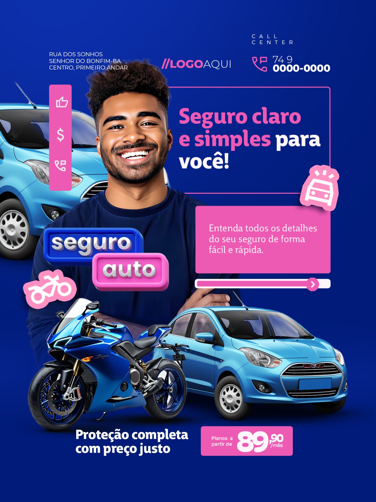 Flyer Seguro Transparente