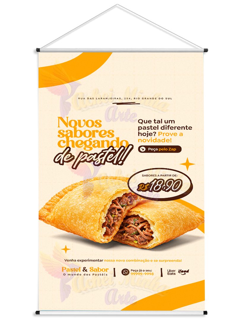 Banner Pastel Chegando