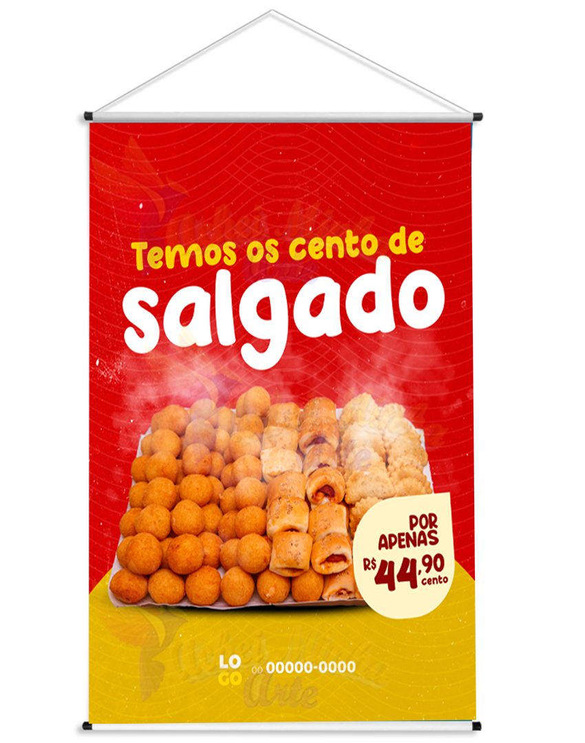 Banner Cento de Salgado