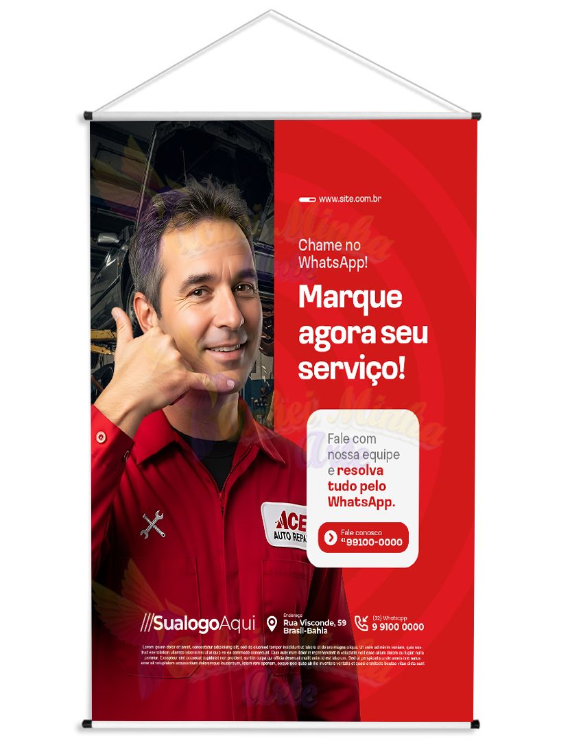 Banner Mecânica Marque Agora