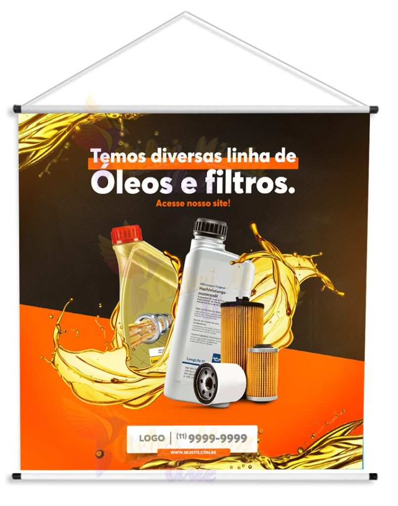 Banner Óleo e Filtros