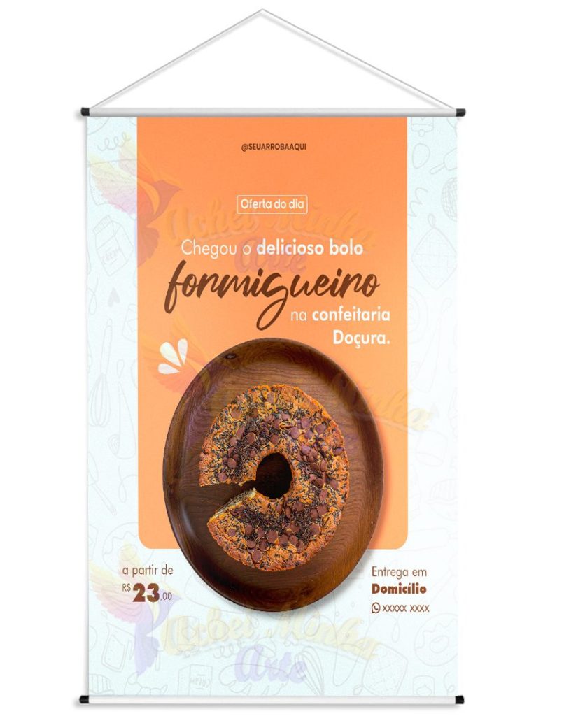 Banner Bolo Formigueiro